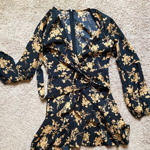 Floral babydoll dress